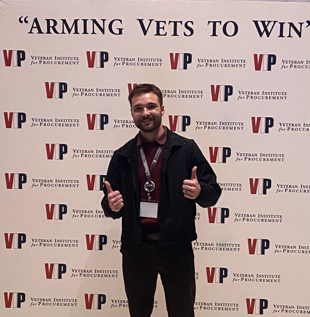 Sam Kensinger, Veterans Institute for Procurement Alumni